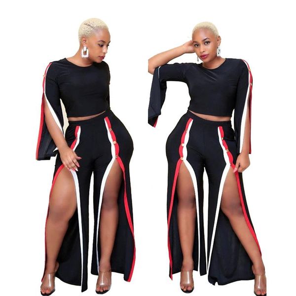 women's jumpsuits & rompers qf irregular maxi jumpsuit women o neck long sleeve body-con club clash split - slit casual suit, Black;white
women's jumpsuits & rompers qf irregular maxi jumpsuit women o neck long sleeve body-con club clash split - slit casual suit, Black;white