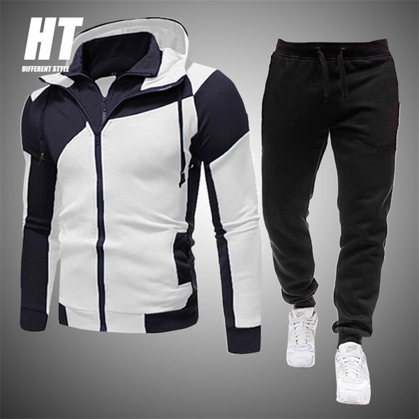 men's tracksuits patchwork brand sportswear 2 piece sets+pants zipper hooded sweatshirt male streetswear casual jackets 210916, Gray
men's tracksuits patchwork brand sportswear 2 piece sets+pants zipper hooded sweatshirt male streetswear casual jackets 210916, Gray