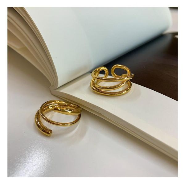 cluster rings brass with 18 k gold creative wave women jewelry punk designer club cocktail party japan korea fashion, Golden;silver
cluster rings brass with 18 k gold creative wave women jewelry punk designer club cocktail party japan korea fashion, Golden;silver