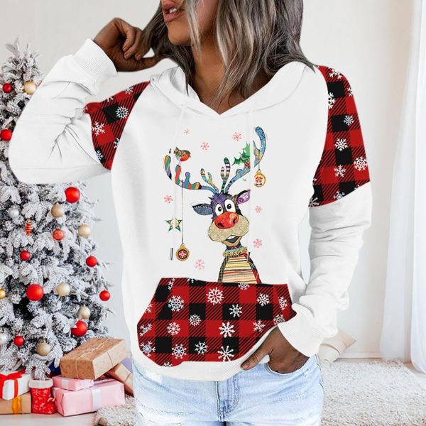 women's hoodies & sweatshirts winter womens casual long sleeve ladies christmas stitching print jumper sudaderas multistyle 2022, Black
women's hoodies & sweatshirts winter womens casual long sleeve ladies christmas stitching print jumper sudaderas multistyle 2022, Black