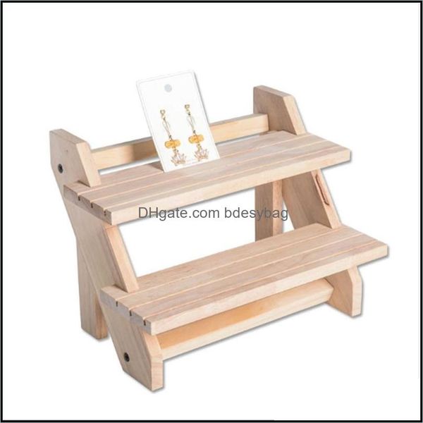 jewelry packaging & jewelryjewelry pouches, bags detachable wood 2 layer earrings display stand counter props storage box drop delivery 2021, Pink;blue
jewelry packaging & jewelryjewelry pouches, bags detachable wood 2 layer earrings display stand counter props storage box drop delivery 2021, Pink;blue
