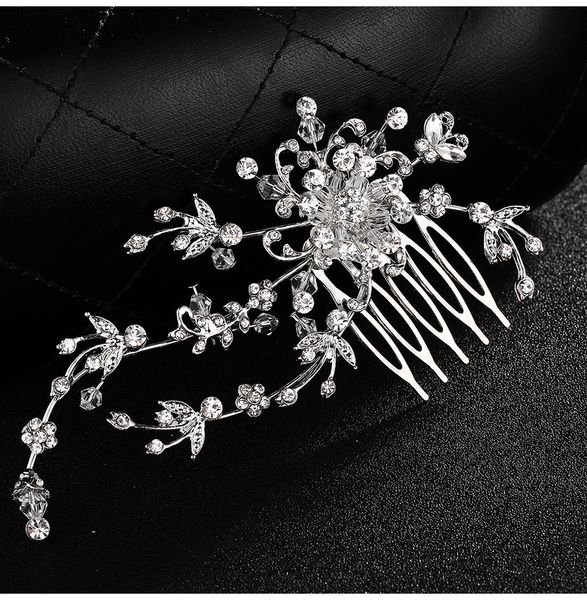 bridal wedding hair combs flower crystal rhinestone hair clips tiaras head pins diamante silver jewelry accessories jch019, Golden;white
bridal wedding hair combs flower crystal rhinestone hair clips tiaras head pins diamante silver jewelry accessories jch019, Golden;white