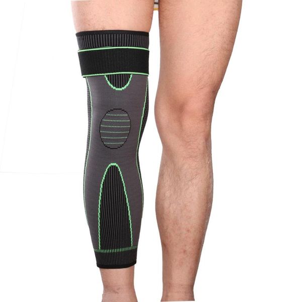 elasticity long knee protector knitted warmth and sports pads leg sleeve with pressure belt adjustable sportknee elbow &, Black;gray
elasticity long knee protector knitted warmth and sports pads leg sleeve with pressure belt adjustable sportknee elbow &, Black;gray