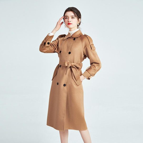 women's wool & blends windbreaker ol water ripple double-sided cashmere coat women commuting autumn winter loose thin black
women's wool & blends windbreaker ol water ripple double-sided cashmere coat women commuting autumn winter loose thin black