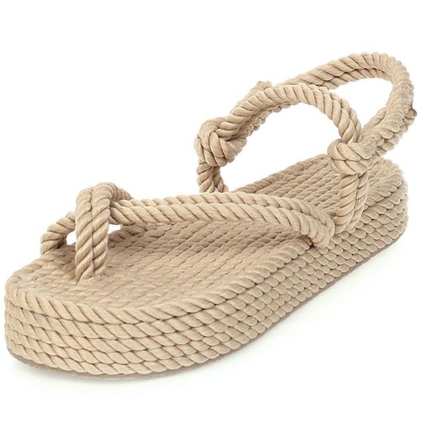 women sandals fashion casual flip flops summer flat heel front rear strap slip on sandal ladies buckle thin belt hemp platform open toe glad, Black
women sandals fashion casual flip flops summer flat heel front rear strap slip on sandal ladies buckle thin belt hemp platform open toe glad, Black