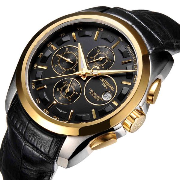 carnival men watches automatic mechanical make luxury sapphire reloj hombre waterproof men wristwatche c-8629-5, Slivery;brown
carnival men watches automatic mechanical make luxury sapphire reloj hombre waterproof men wristwatche c-8629-5, Slivery;brown