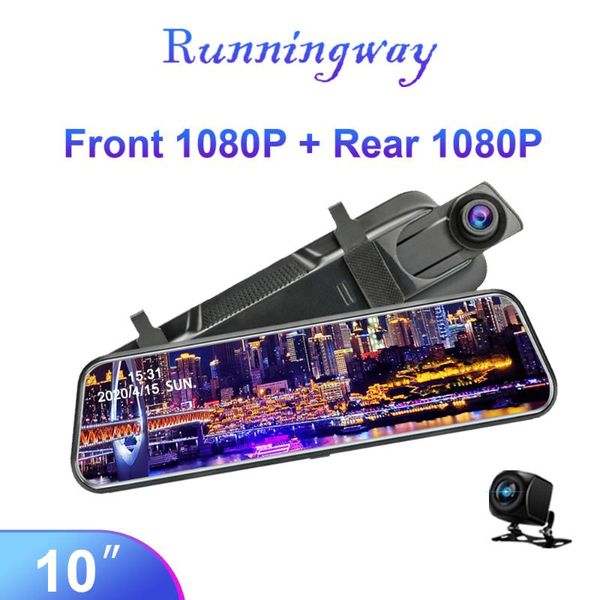 runningway 10" car dvr touch screen dash cam 1080p stream media voice control registrar camera recorder rearview mirror rear dvrs
runningway 10" car dvr touch screen dash cam 1080p stream media voice control registrar camera recorder rearview mirror rear dvrs