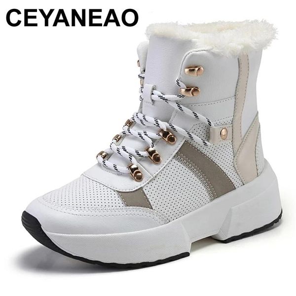 boots ceyaneao women non-slip waterproof snow parent-child winter thick fur platform warm shoes, Black
boots ceyaneao women non-slip waterproof snow parent-child winter thick fur platform warm shoes, Black