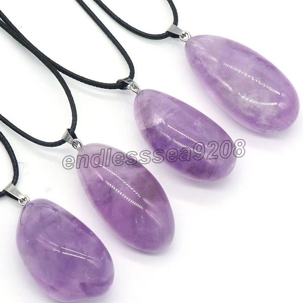 reiki natural amethysts pendant necklaces irregular ore mineral purple crystal pendants polished rock raw quartz necklace women, Silver
reiki natural amethysts pendant necklaces irregular ore mineral purple crystal pendants polished rock raw quartz necklace women, Silver