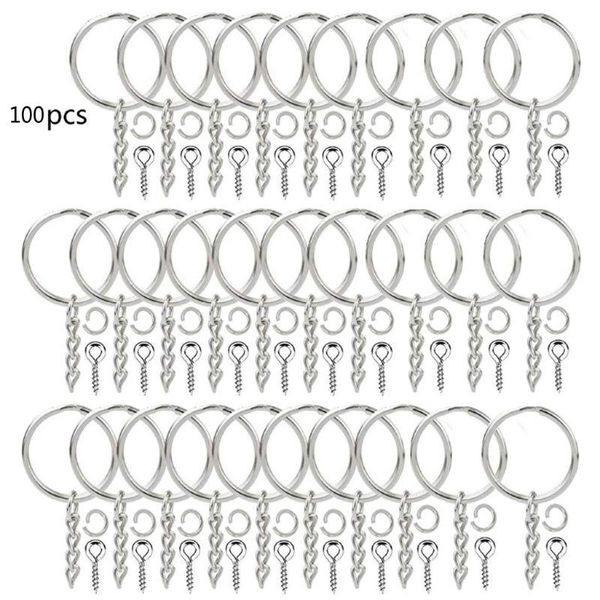 300pcs 30mm flat key chain rings kit split keychain ring jewelry findings making xx9c keychains, Silver
300pcs 30mm flat key chain rings kit split keychain ring jewelry findings making xx9c keychains, Silver