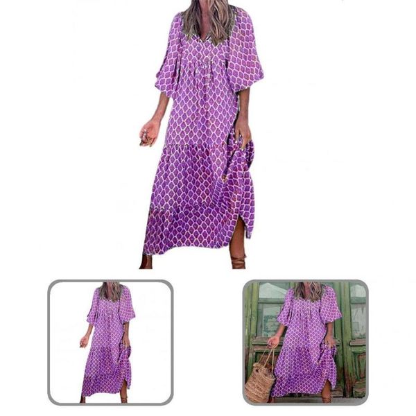 casual dresses lightweight beautiful half lantern sleeve lace up maxi dress skin-friendly party high waist for daily wear, Black;gray
casual dresses lightweight beautiful half lantern sleeve lace up maxi dress skin-friendly party high waist for daily wear, Black;gray
