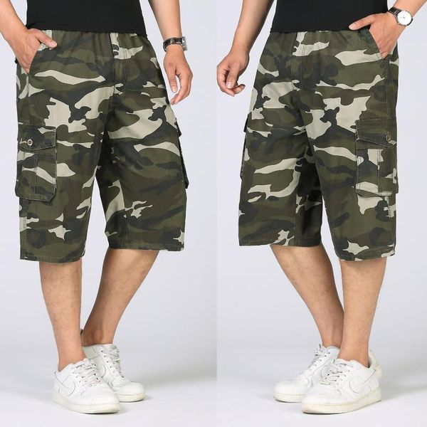 summer plus size casual camouflage large pants men loose elastic waist knee length hiphop short trousers cargo safari style2021 men's, Black
summer plus size casual camouflage large pants men loose elastic waist knee length hiphop short trousers cargo safari style2021 men's, Black