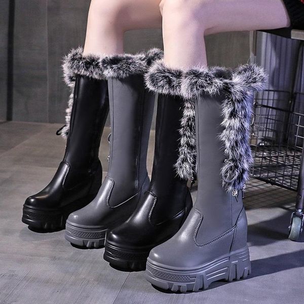 shoes genuine cony hair high boots women,snow boots,plush winter platforms shoes,round toe,thick bottom footware,black,grey o0oe
shoes genuine cony hair high boots women,snow boots,plush winter platforms shoes,round toe,thick bottom footware,black,grey o0oe