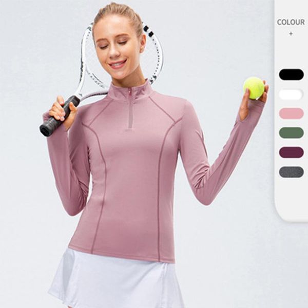 yoga outfit women's fall/winter long-sleeved workout clothes slim running t-shirt jacket quick-drying sweatshirt 12521
yoga outfit women's fall/winter long-sleeved workout clothes slim running t-shirt jacket quick-drying sweatshirt 12521
