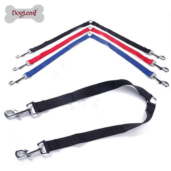dog collars & leashes two way double nylon leash pet coupler walk 2 dogs 1 lead 3 colors
dog collars & leashes two way double nylon leash pet coupler walk 2 dogs 1 lead 3 colors