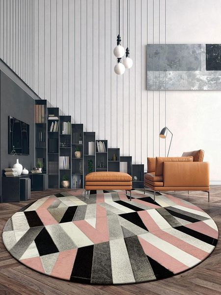european-style luxury cowhide splicing carpet bedroom tea table geometric design handmade area rugs for living room carpets
european-style luxury cowhide splicing carpet bedroom tea table geometric design handmade area rugs for living room carpets