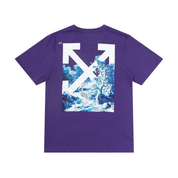 2021 spring and summer new off printing bird lovers short sleeve t-shirt for men women, White;black
2021 spring and summer new off printing bird lovers short sleeve t-shirt for men women, White;black