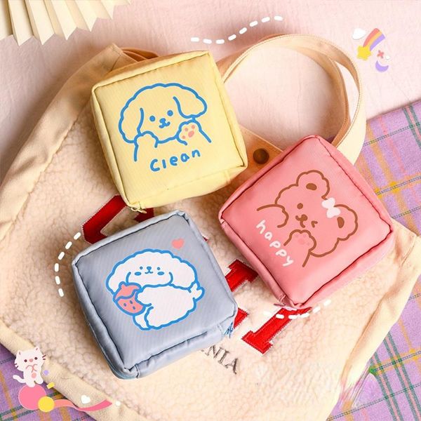 storage bags portable cute tampon bag multi-purpose sanitary pad cosmetic headphone case coin purse women mini travel organizers
storage bags portable cute tampon bag multi-purpose sanitary pad cosmetic headphone case coin purse women mini travel organizers