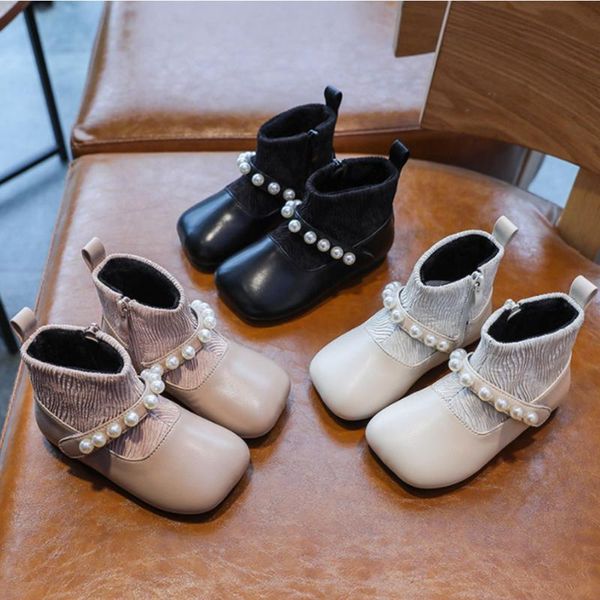 baby girls pearl rhinestone shoes winter kids ankle boots toddler girl princess leather for home casual children, Black;grey
baby girls pearl rhinestone shoes winter kids ankle boots toddler girl princess leather for home casual children, Black;grey