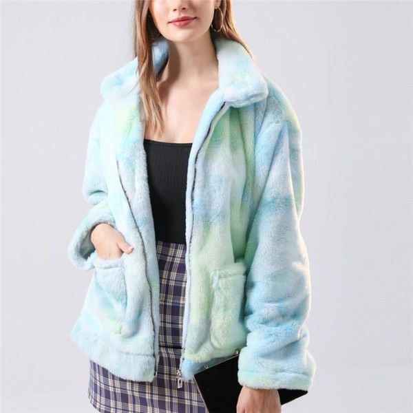 women's jackets hirigin spring autumn tie dye plush jacket fashion ladies outfit streetwear zipper turn-down cardigan coat, Black;brown
women's jackets hirigin spring autumn tie dye plush jacket fashion ladies outfit streetwear zipper turn-down cardigan coat, Black;brown