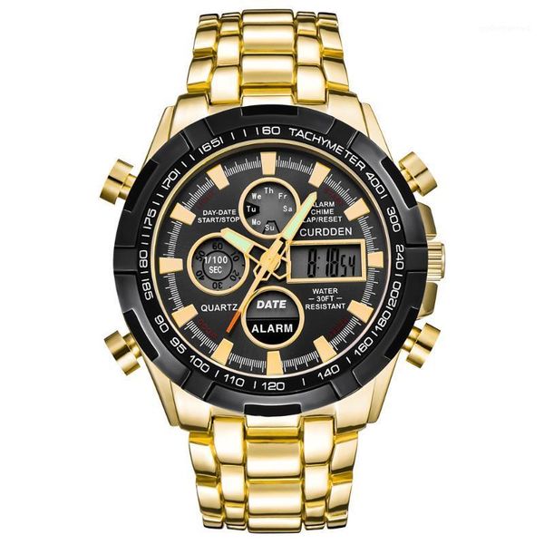gagets for men luxury private label large steel mens sport quartz watches uhren herren man bracelet wristwatches, Slivery;brown
gagets for men luxury private label large steel mens sport quartz watches uhren herren man bracelet wristwatches, Slivery;brown