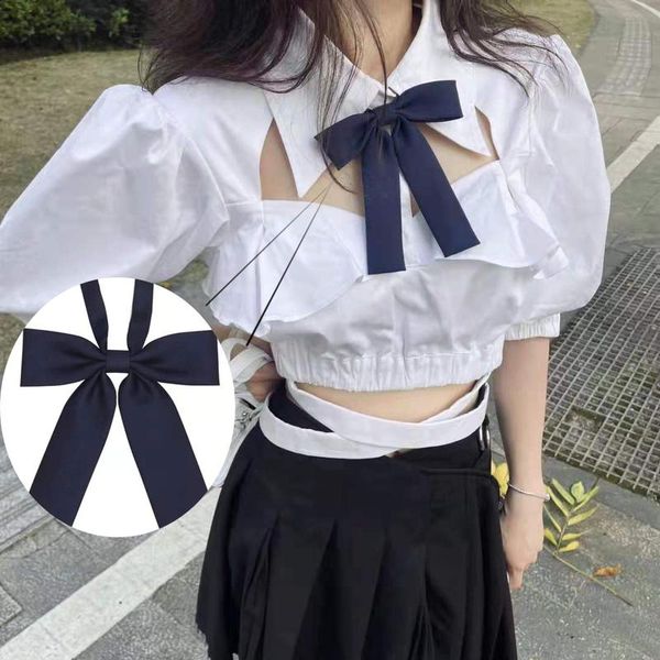 neck ties jk bow tie college style uniform accessories japanese high school female student cosplay fashion rope flower, Blue;purple
neck ties jk bow tie college style uniform accessories japanese high school female student cosplay fashion rope flower, Blue;purple