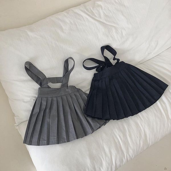 children's clothing 2021 spring korean girls' college style pleated skirt belt half skirts, Blue
children's clothing 2021 spring korean girls' college style pleated skirt belt half skirts, Blue