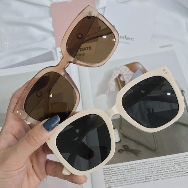 o11i grkti jennie's same women's square large frame frosted cycling eyeglass glasses glasses sun milk tea outdoor glasses sunglass, White;black
o11i grkti jennie's same women's square large frame frosted cycling eyeglass glasses glasses sun milk tea outdoor glasses sunglass, White;black