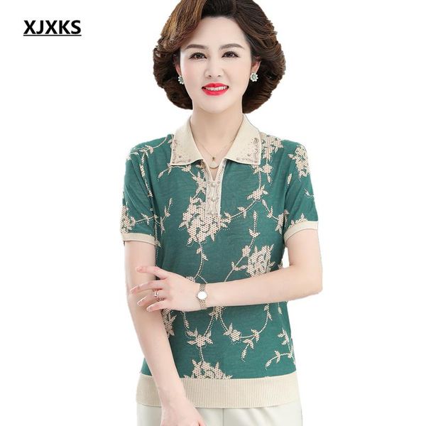 women's t-shirt xjxks fashion lapel women 2021 summer loose plus size casual short-sleeved, White
women's t-shirt xjxks fashion lapel women 2021 summer loose plus size casual short-sleeved, White