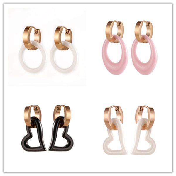 dangle & chandelier xuanhua ceramic earrings dorp stainless steel buckle heart-shaped round pink white black fashion, Silver
dangle & chandelier xuanhua ceramic earrings dorp stainless steel buckle heart-shaped round pink white black fashion, Silver