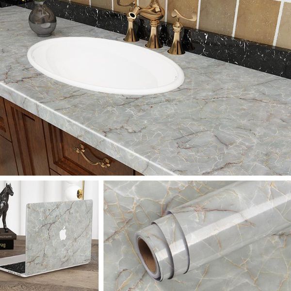 wallpapers waterproof marble self adhesive wall stickers film pvc for kitchen cabinet counter table contact paper
wallpapers waterproof marble self adhesive wall stickers film pvc for kitchen cabinet counter table contact paper