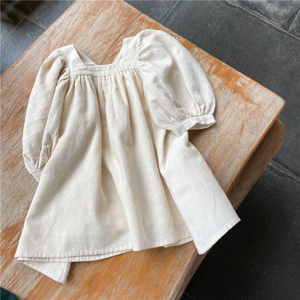 new 2021 spring baby girls princess dress puff sleeve korean style solid color jacquard fabric toddlers kids dresses, Red;yellow
new 2021 spring baby girls princess dress puff sleeve korean style solid color jacquard fabric toddlers kids dresses, Red;yellow