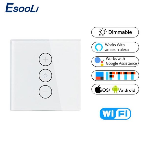 smart home control tuya life wifi wall touch light dimmer switch 1 gang eu/uk standard app remote work with amazon alexa google
smart home control tuya life wifi wall touch light dimmer switch 1 gang eu/uk standard app remote work with amazon alexa google
