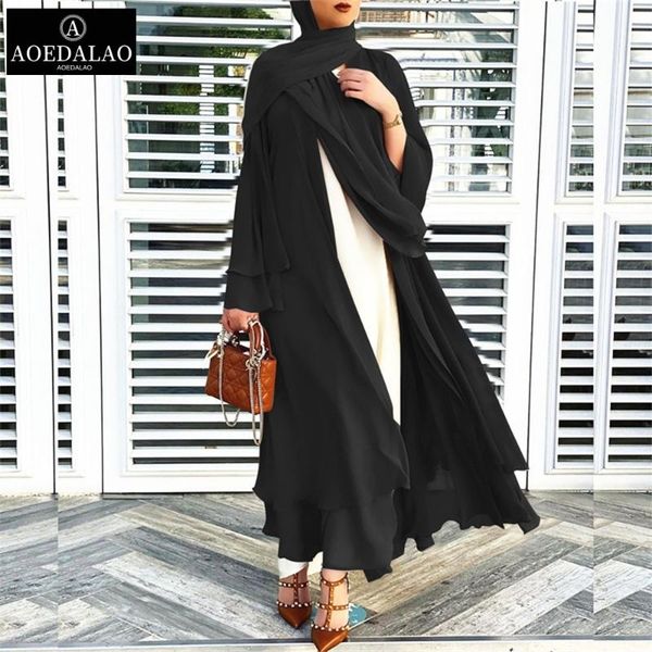 ethnic clothing fashion muslim kimono abaya dubai for women soft elegant ruffle turkey arabic ramadan eid mubarak islamic 2021, Red
ethnic clothing fashion muslim kimono abaya dubai for women soft elegant ruffle turkey arabic ramadan eid mubarak islamic 2021, Red