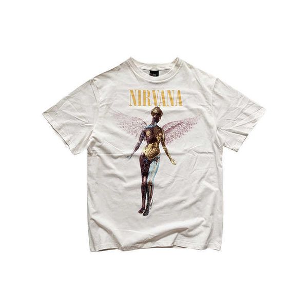 vintagenirvana nirvana angel high street ancient short sleeve ins casual loose trend t-shirt cxii, White;black
vintagenirvana nirvana angel high street ancient short sleeve ins casual loose trend t-shirt cxii, White;black