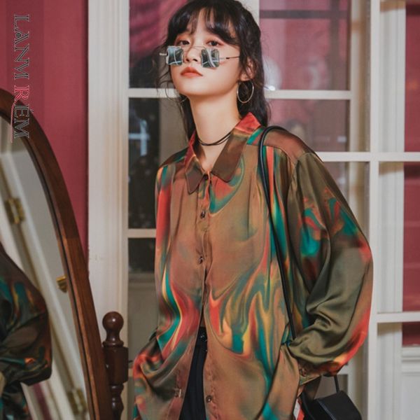 autumn street wear fashion vintage style contrast color gradient long sleeve turn-down collar shirts 2a567 210507, White
autumn street wear fashion vintage style contrast color gradient long sleeve turn-down collar shirts 2a567 210507, White
