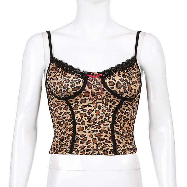 sweetown goth aesthetic leopard crop women y2k vintage cute kawaii clothes black lace trim dark academia e girl camisole, Black;white
sweetown goth aesthetic leopard crop women y2k vintage cute kawaii clothes black lace trim dark academia e girl camisole, Black;white