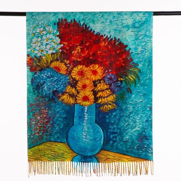 scarves 2021 est cashmere scarf women fashion shawls wraps pashmina oil painting thick neck wram stoles bandana hijab blanket, Blue;gray
scarves 2021 est cashmere scarf women fashion shawls wraps pashmina oil painting thick neck wram stoles bandana hijab blanket, Blue;gray