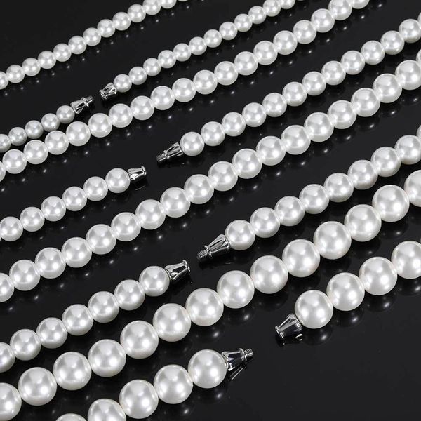 luxury designers hip hop pop asap rocky same 6-12mm pearl necklace bracelet jewelry men's and women's clavicle chain xmas gifts, Black
luxury designers hip hop pop asap rocky same 6-12mm pearl necklace bracelet jewelry men's and women's clavicle chain xmas gifts, Black