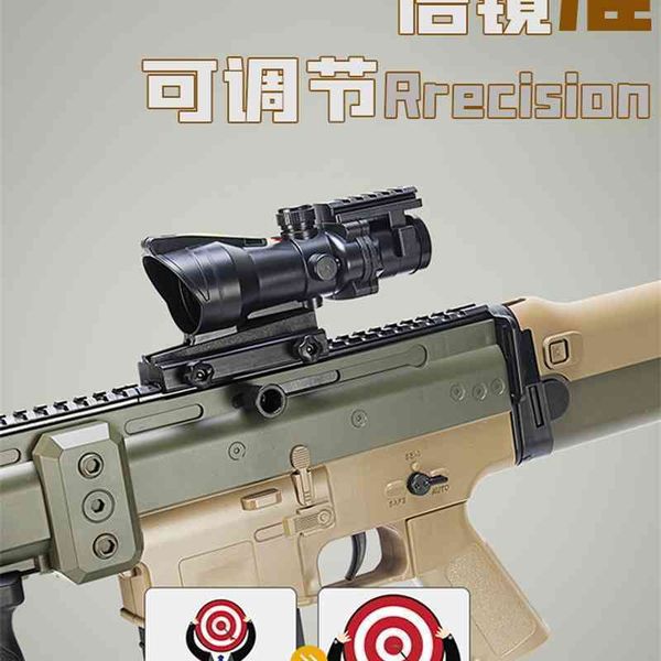 35scar electric soft bullet simulation children's foldable repeater boy eating chicken equipment toy gun
35scar electric soft bullet simulation children's foldable repeater boy eating chicken equipment toy gun