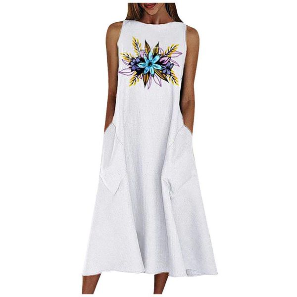 summer women dress ladies o-neck print pocket patchwork loose sleeveless tank fashion casual clothes vestido de mujer#45 dresses, Black;gray
summer women dress ladies o-neck print pocket patchwork loose sleeveless tank fashion casual clothes vestido de mujer#45 dresses, Black;gray