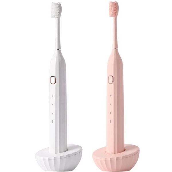 smart electric toothbrush sonic 3 selectable modes with 2 brush heads ipx7 waterproof sensor rechargeable white pink dental
smart electric toothbrush sonic 3 selectable modes with 2 brush heads ipx7 waterproof sensor rechargeable white pink dental
