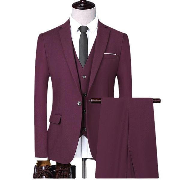 men's suits & blazers 7xl (jacket+vest+pants) wedding men suit luxury for high-end tuxedo slims coat design dress 3 pcs set, White;black
men's suits & blazers 7xl (jacket+vest+pants) wedding men suit luxury for high-end tuxedo slims coat design dress 3 pcs set, White;black