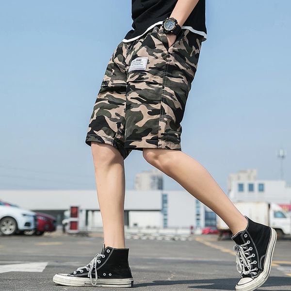men's shorts summer korean casual 2021 japanese fashion brand handsome boy student pants thin loose 5-point straight trouser, White;black
men's shorts summer korean casual 2021 japanese fashion brand handsome boy student pants thin loose 5-point straight trouser, White;black