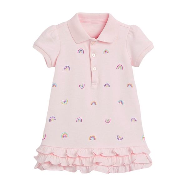little maven girls dresses rainbow turn-down collar kids clothes summer children's princess costume 2121 dress 210915, Blue;red
little maven girls dresses rainbow turn-down collar kids clothes summer children's princess costume 2121 dress 210915, Blue;red