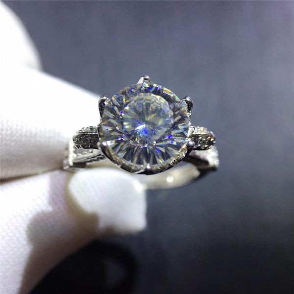 cluster rings classic silver 925 original 2 brilliant cut diamond test past d color moissainte ring luxury vvs1 gemstone wedding, Golden;silver
cluster rings classic silver 925 original 2 brilliant cut diamond test past d color moissainte ring luxury vvs1 gemstone wedding, Golden;silver