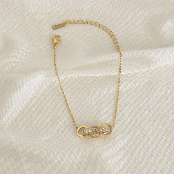 charm bracelets allme trendy shiny rhinestones titanium steel bracelet for women gold thin chain twisted circle pendant pendientes, Golden;silver
charm bracelets allme trendy shiny rhinestones titanium steel bracelet for women gold thin chain twisted circle pendant pendientes, Golden;silver