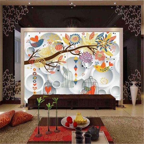 wallpapers 3d living room wall stickers simple cartoon po murals cute birdcage kids papers colored circle for bedroom 
wallpapers 3d living room wall stickers simple cartoon po murals cute birdcage kids papers colored circle for bedroom