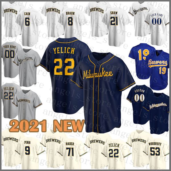 milwaukee mens brewers women 22 christian yelich custom 19 robin yount baseball jersey 6 lorenzo cain 7 derek fisher 3 orlando arcia 9 pina, Blue;black
milwaukee mens brewers women 22 christian yelich custom 19 robin yount baseball jersey 6 lorenzo cain 7 derek fisher 3 orlando arcia 9 pina, Blue;black