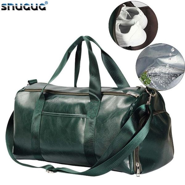 dry wet pu leather gym bag fitness training bags with ppocket shoes shoulder sports travel women men solid outdoor
dry wet pu leather gym bag fitness training bags with ppocket shoes shoulder sports travel women men solid outdoor